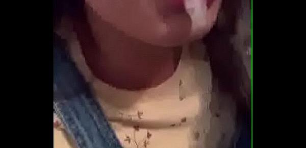  Little Girlfriend Cums While Getting Face Fucked